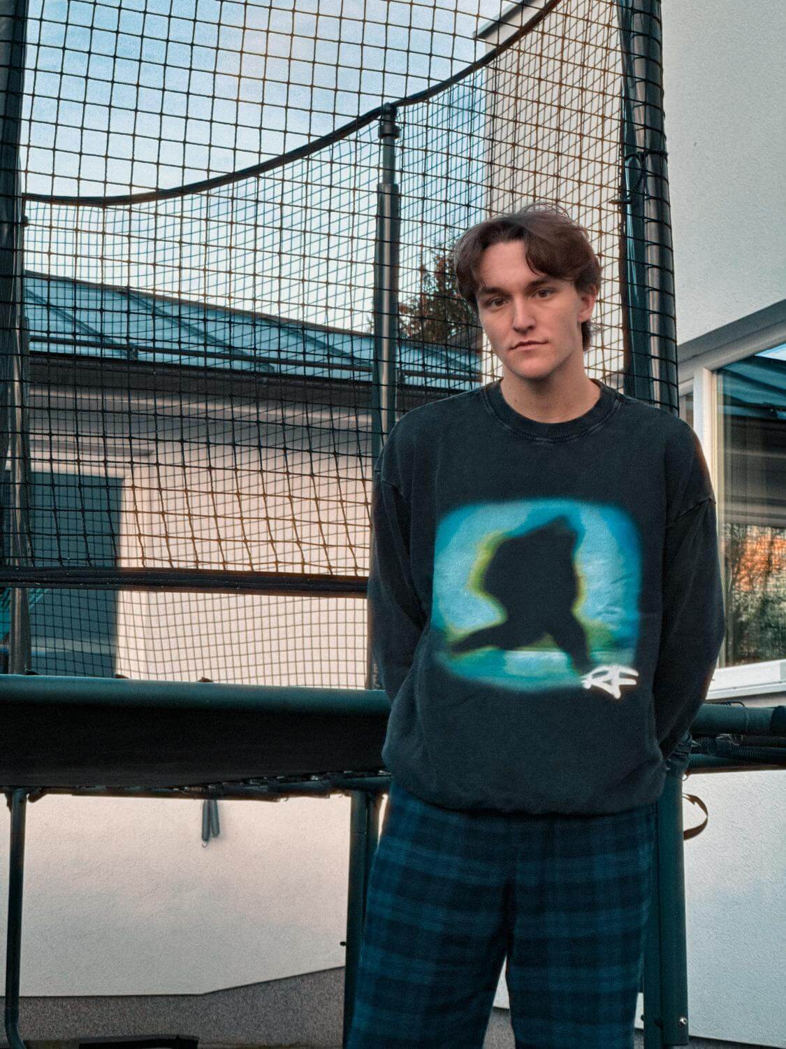 Niklas Distler jumper modeling shot